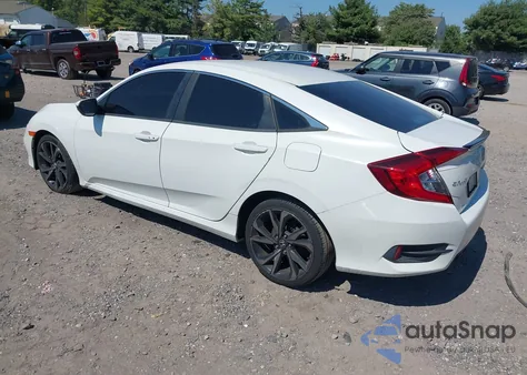 2019 Honda Civic Sport из США, поврежденный, VIN 2HGFC2F8XKH598365